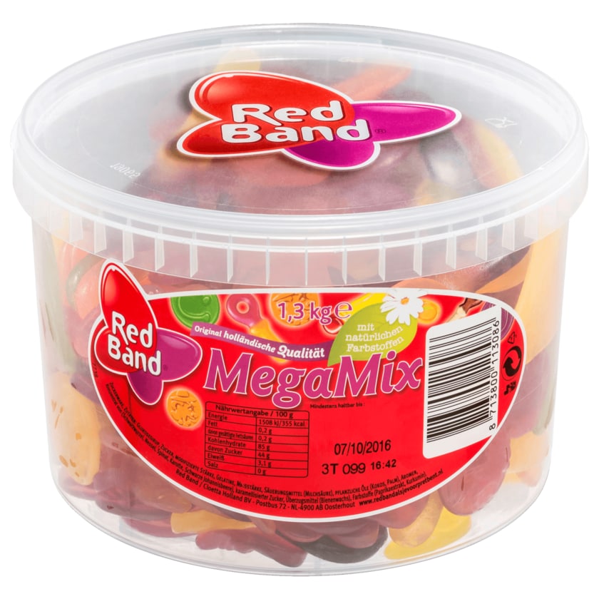 Red Band Fruchtgummi Mega Mix 1,3kg